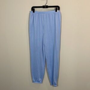 Hurley soft knit blue sleep jogger style pants men size XL